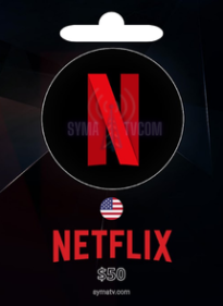 NETFLIX CARD 50 USD
