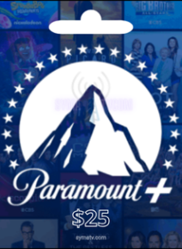 PARAMOUNT+ CARD 25 USD